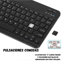 Teclado + Mouse Bluetooth AN-030 Negro