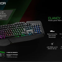 Teclado Gamer TC-241 RGB