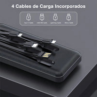 Cargador Portatil Para Todo Tipo de Celulares y Dispositivos