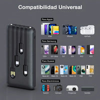 Cargador Portatil Para Todo Tipo de Celulares y Dispositivos